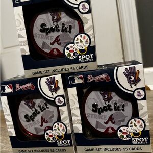 BRAVES SPOT IT CARD GAMES NEW